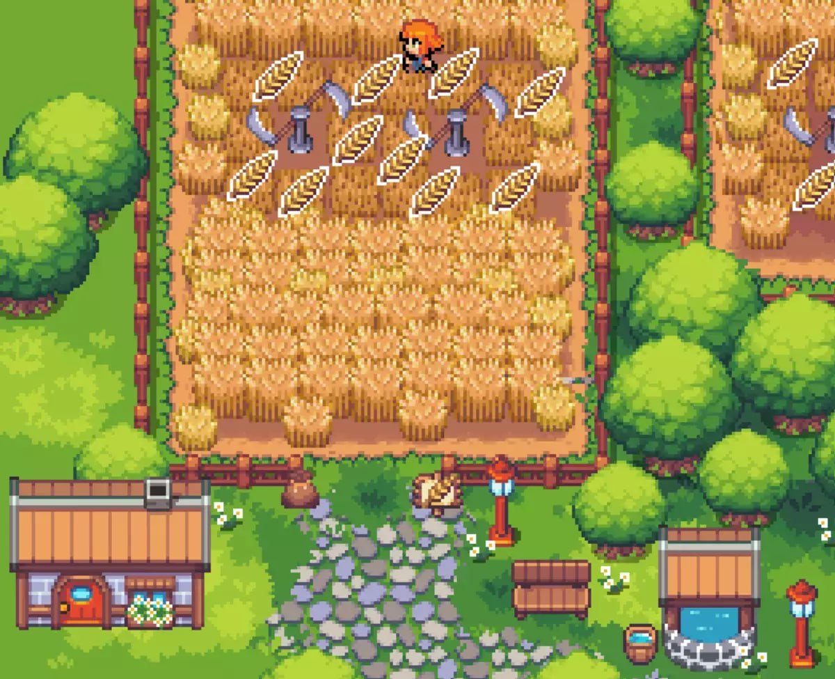 2D RPG topdown tilesets - pixelart assets FULL BUNDLE📱 - изображение 3