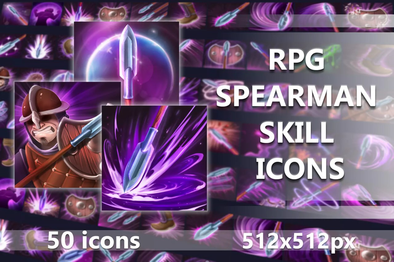 3700 Fantasy RPG Icons Pack📱 - изображение 2