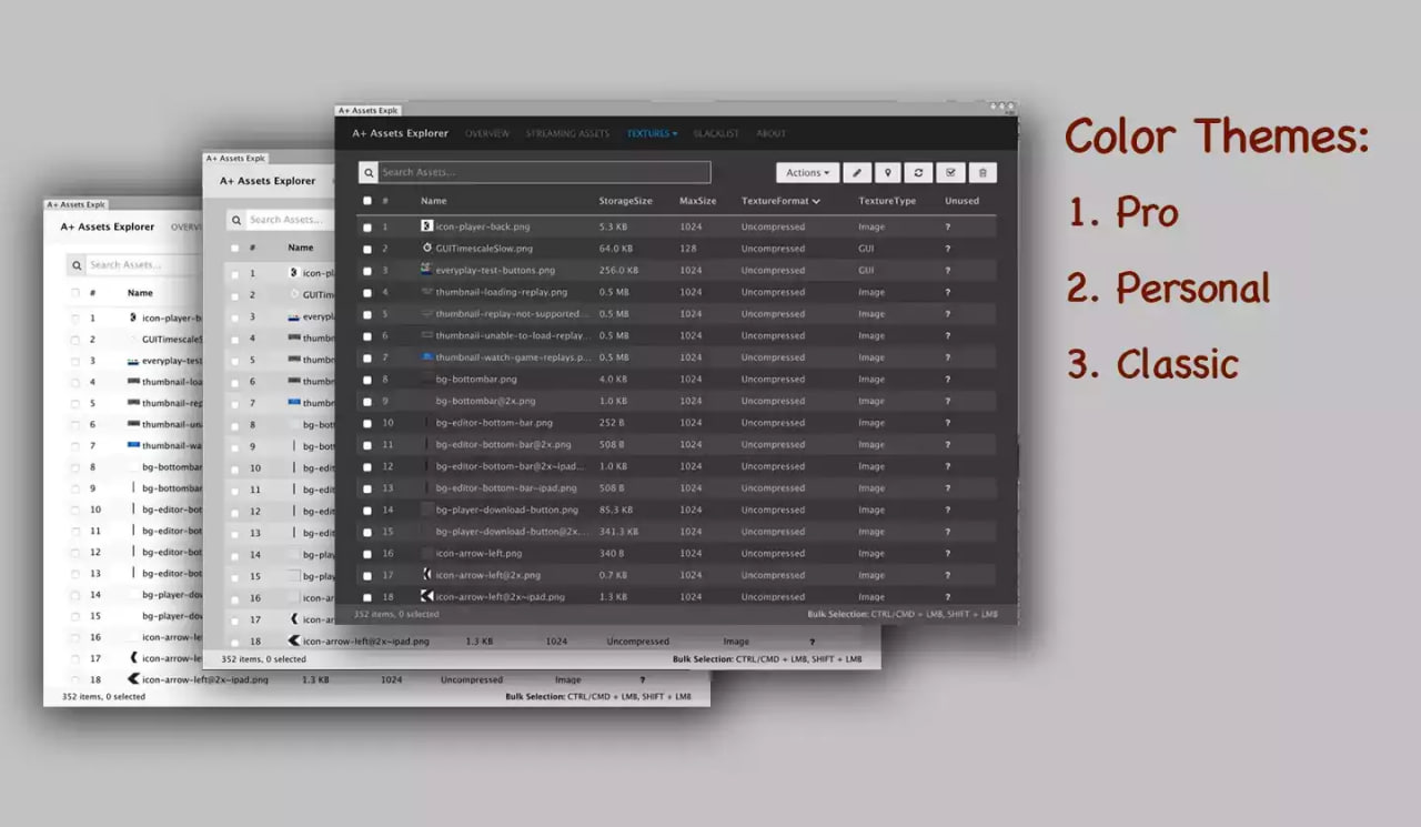 A+ Assets Explorer📱