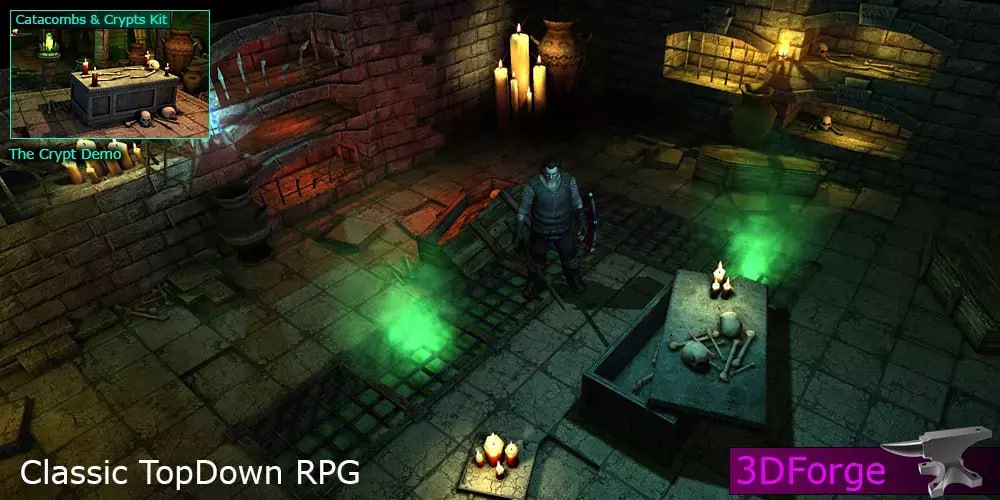 Action RPG Top Down Camera Controller📱