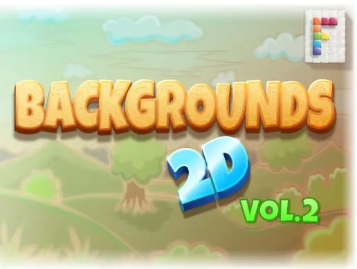 Backgrounds 2D Vol. 2📱