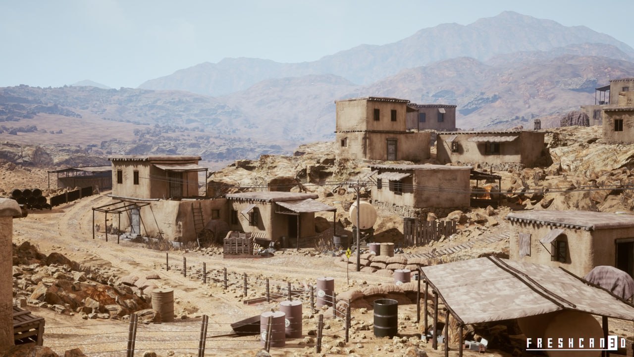 Battlefield Kit - Desert Environment📱