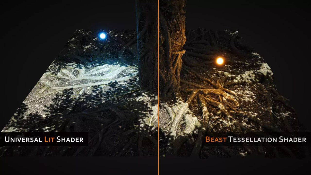 Beast - Advanced Tessellation Shader📱