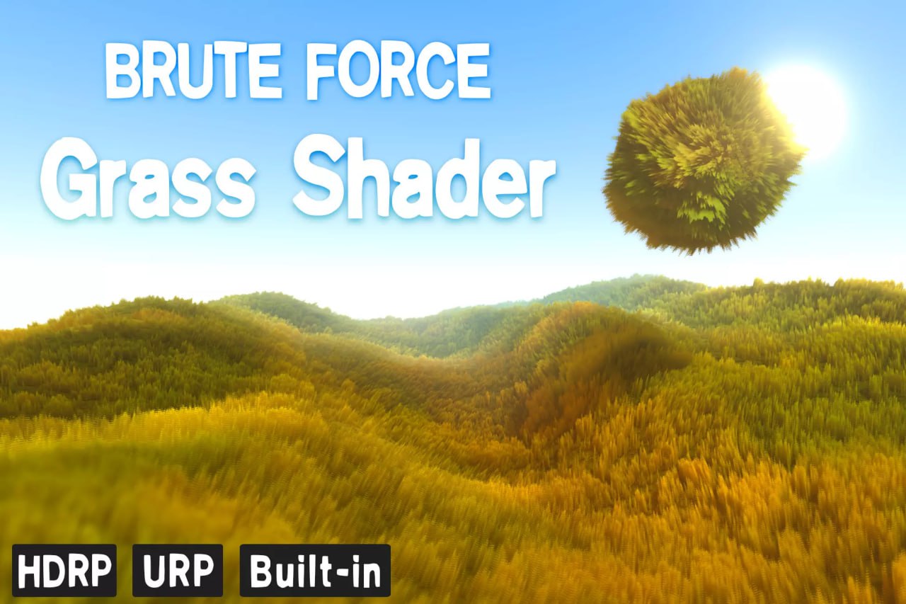 Brute Force - Grass Shader📱