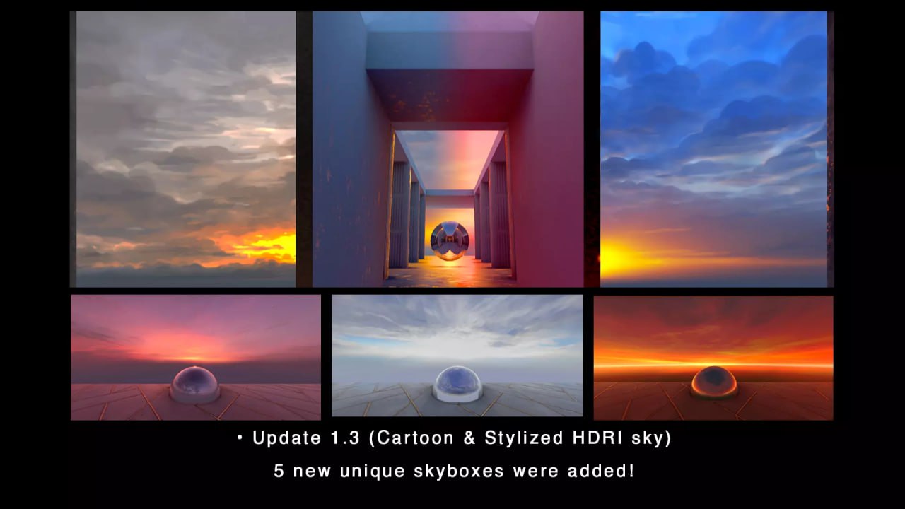 Cartoon & Stylized HDR sky📱 - изображение 2