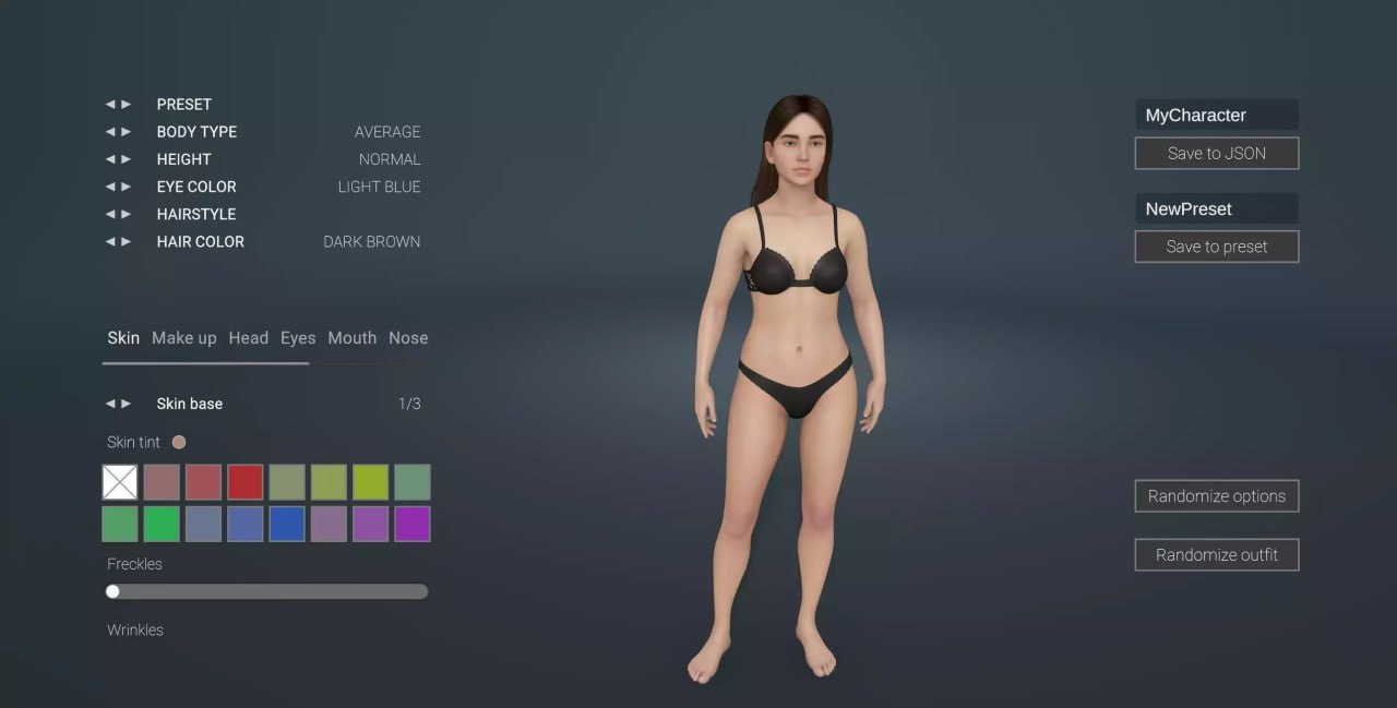 Character Customizer📱