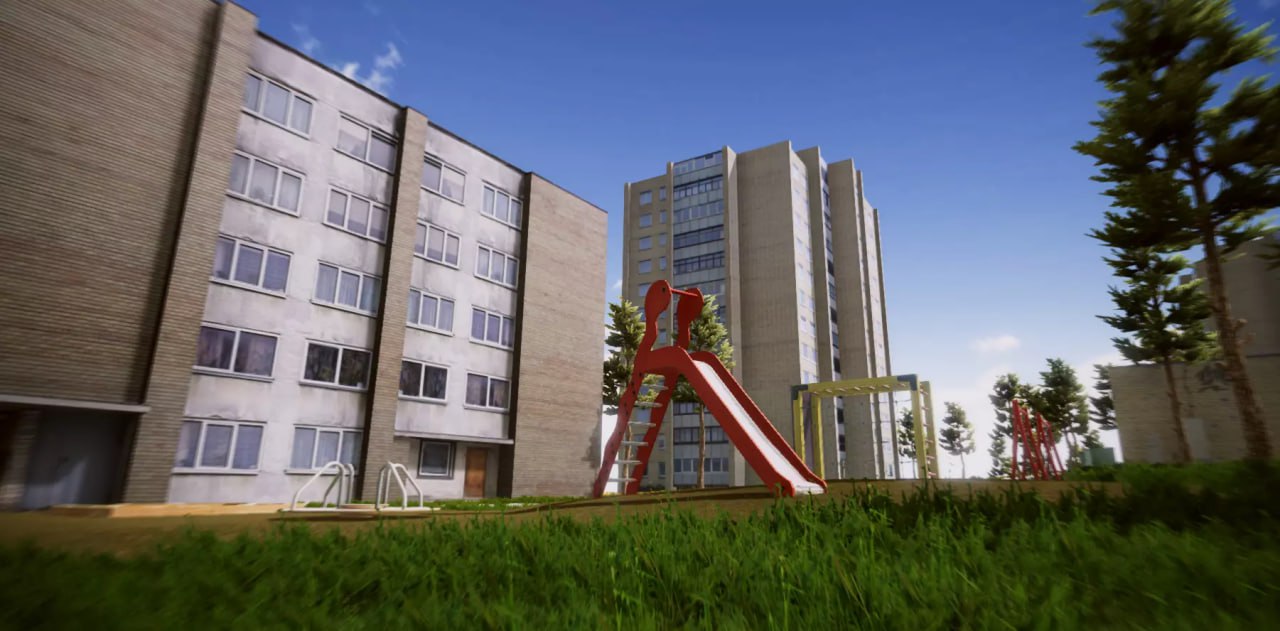 City yard scene📱 - изображение 3