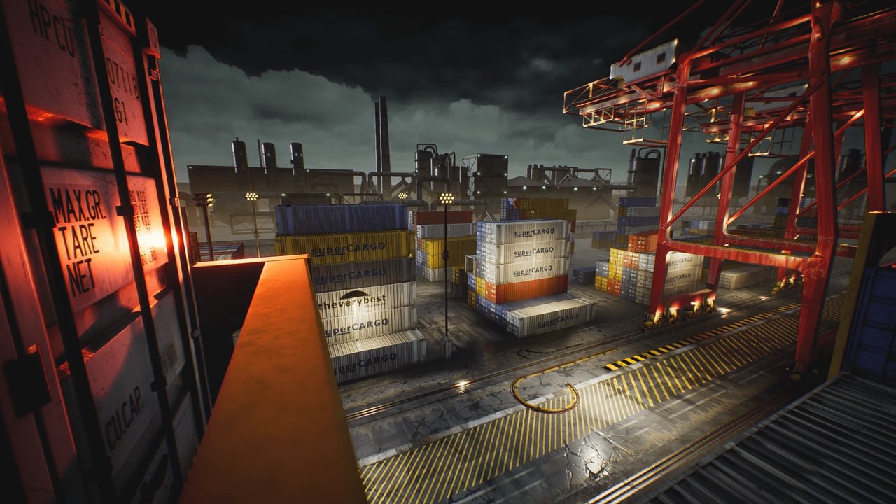 Container Yard Environment Set📱
