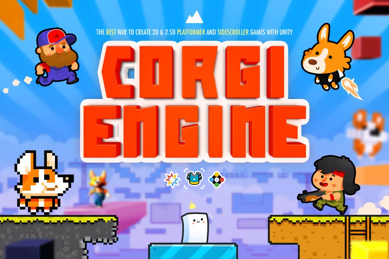 Corgi Engine - 2D + 2.5D Platformer📱