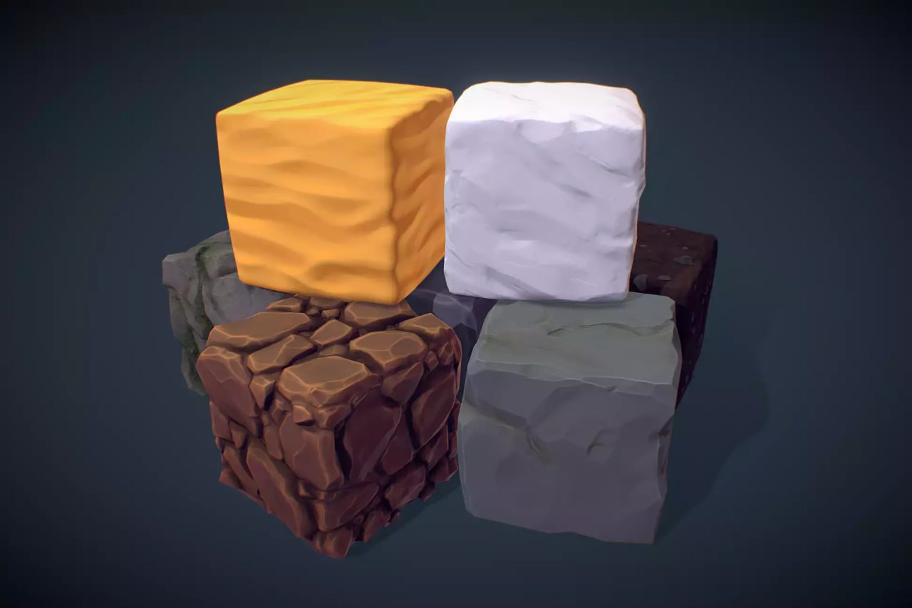 Cube Bundle - PBR Handpainted Series📱