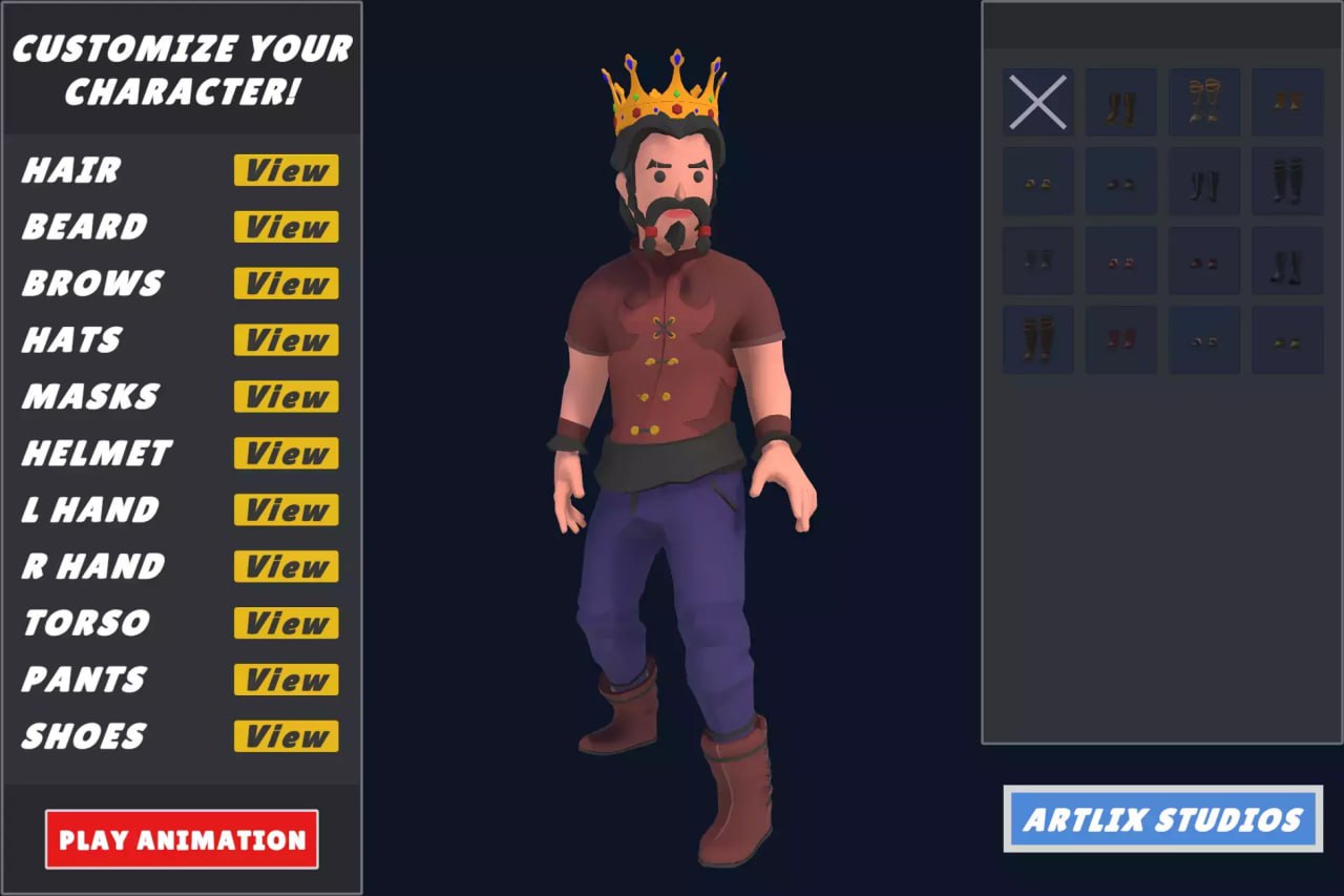 Customizable 3D Characters Complete Bundle📱