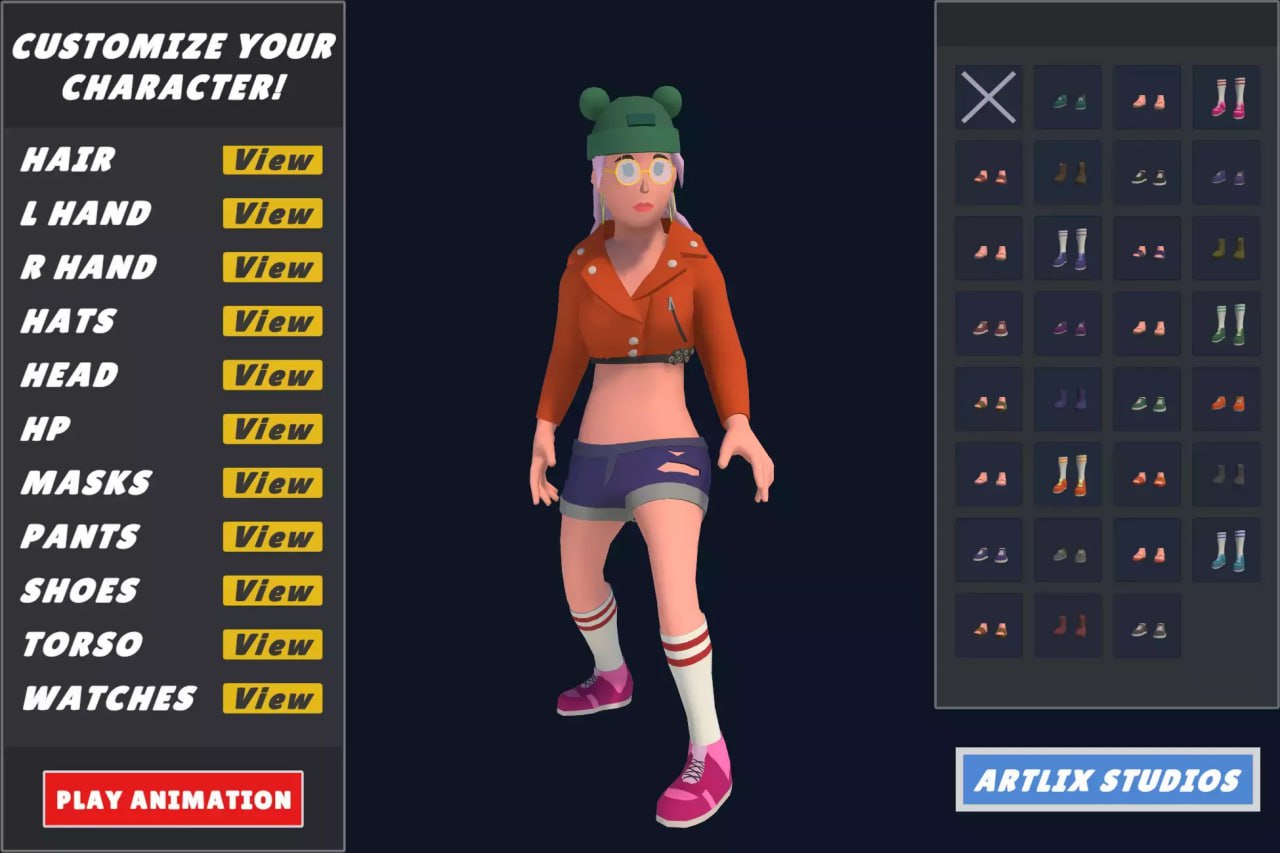 Customizable 3D City Characters Vol 2📱