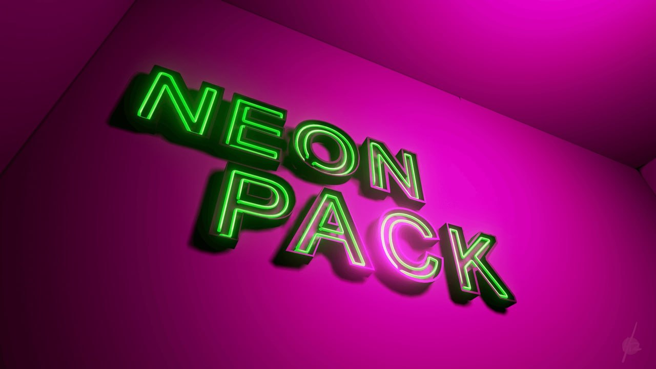 Customizable Neon Sign Pack📱