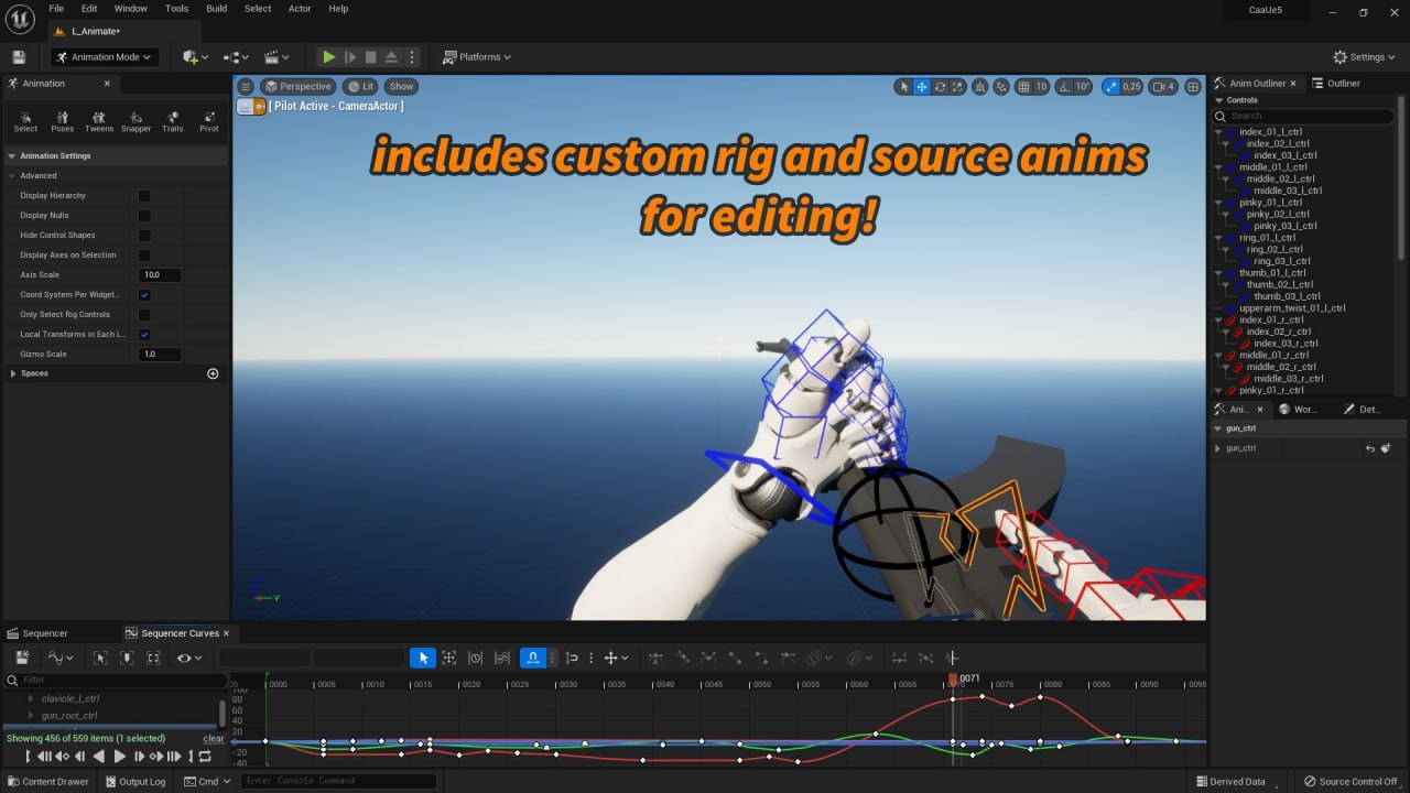 Customizable Shooter Arms Anims📱 - изображение 2