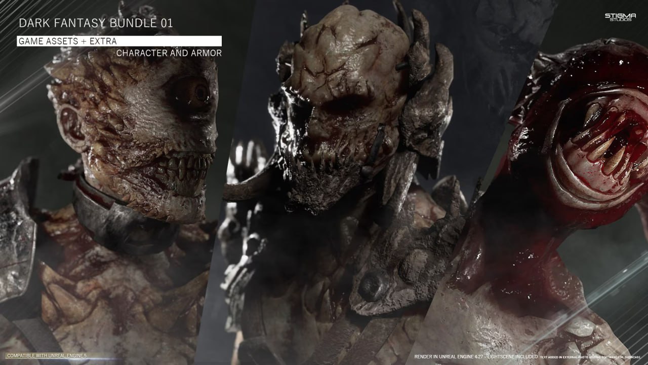DARK FANTASY BUNDLE 01 - GAME ASSETS📱
