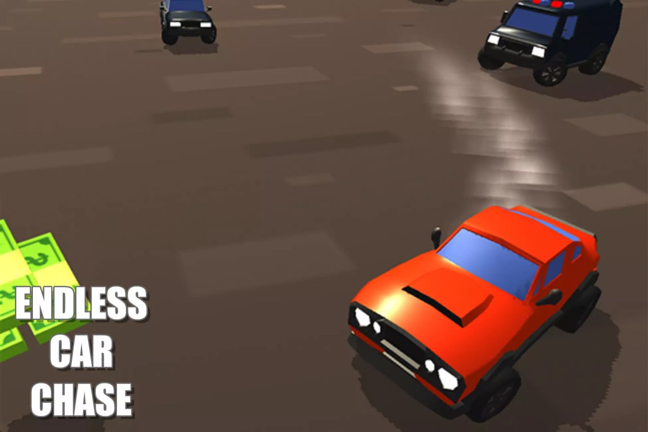 Endless Car Chase Game Template📱