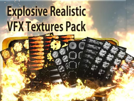Explosive Realistic VFX Texture Pack📱