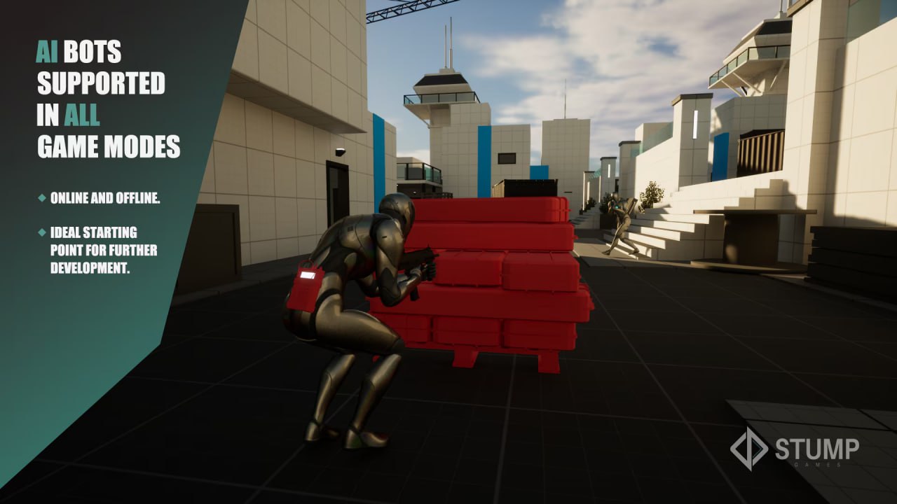 FPS Multiplayer Template📱