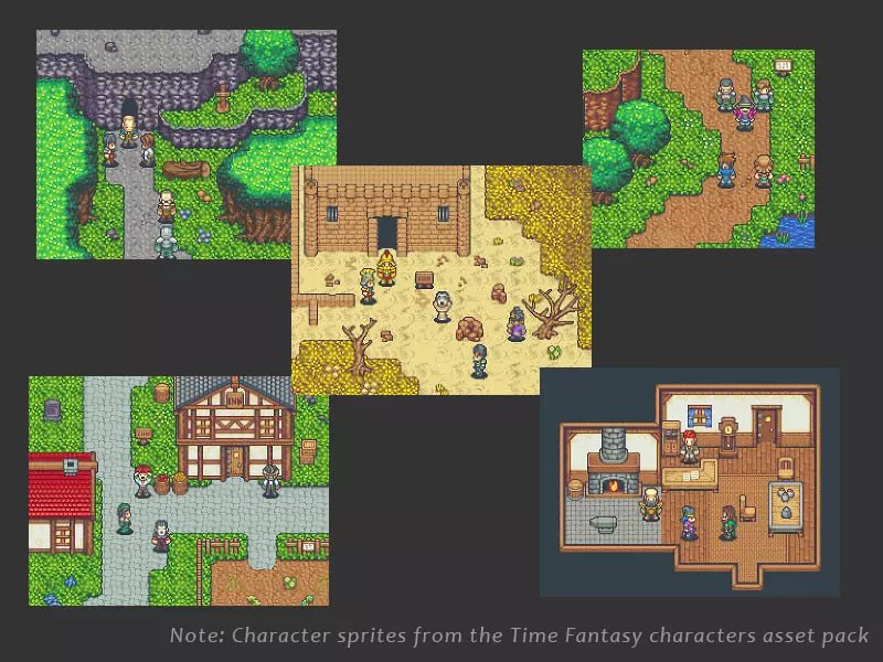 Fantasy RPG Tileset Pack📱 - изображение 3