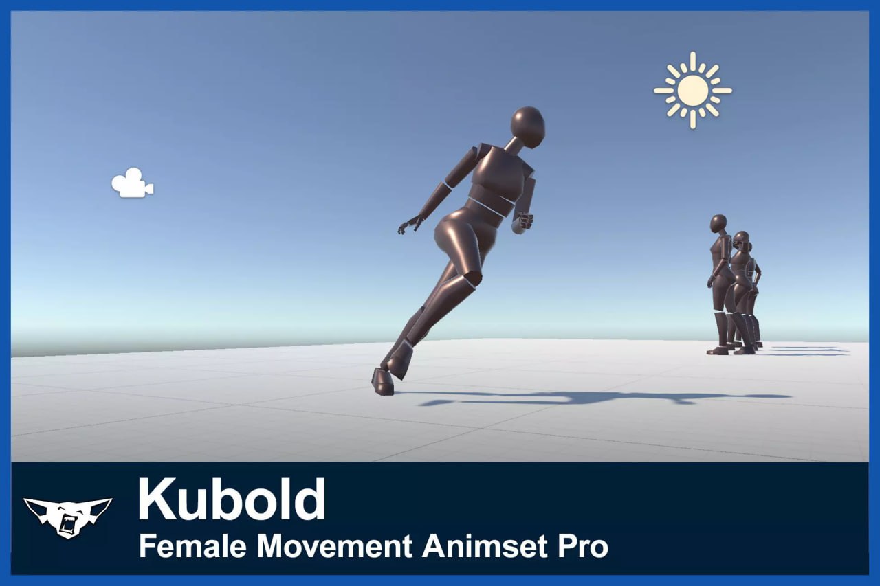 Female Movement Animset Pro📱