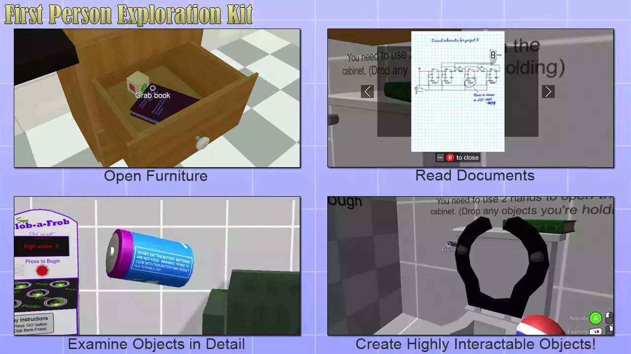 First Person Exploration Kit📱