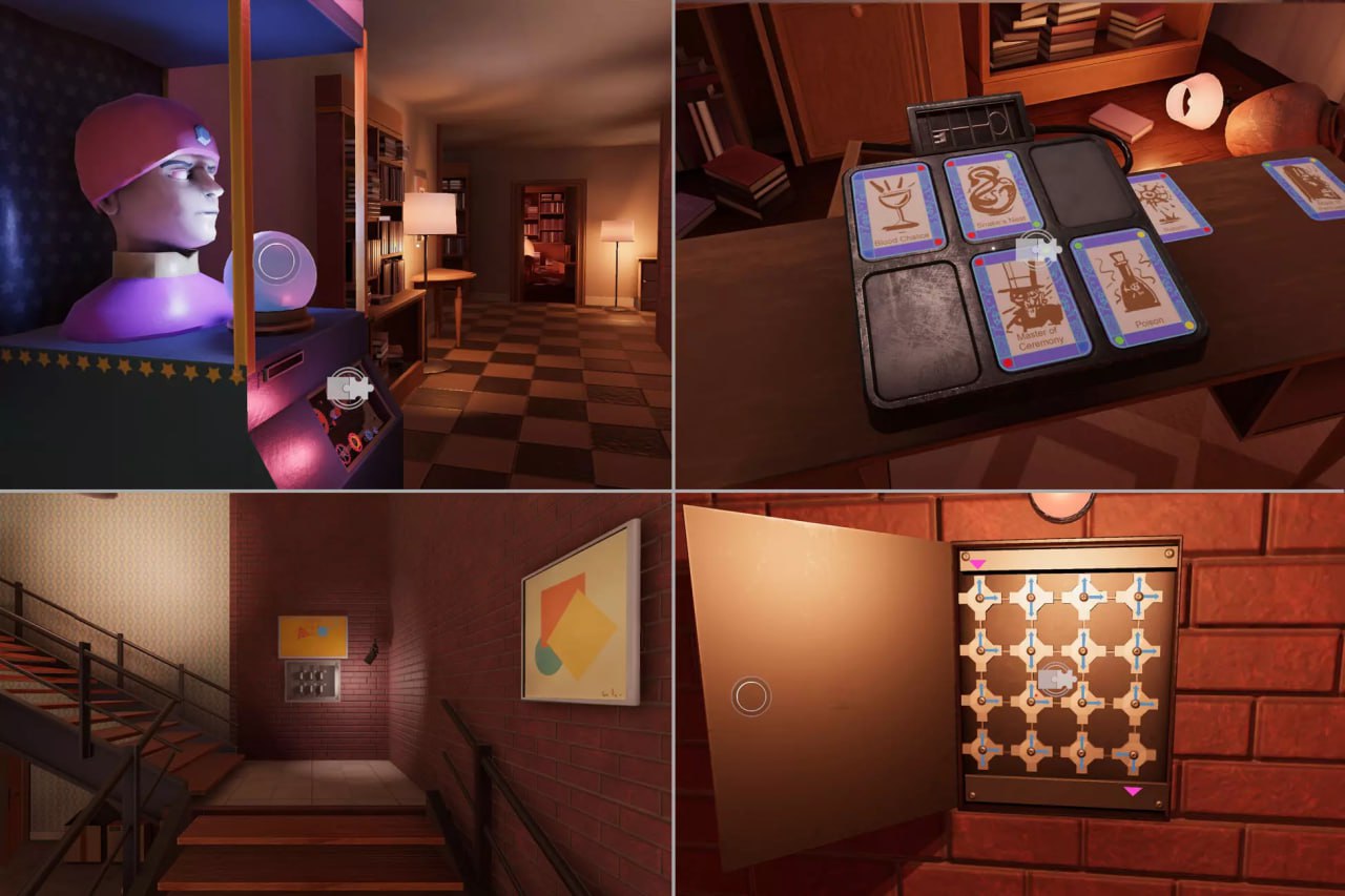 First person narrative adventures + complete puzzle engine📱