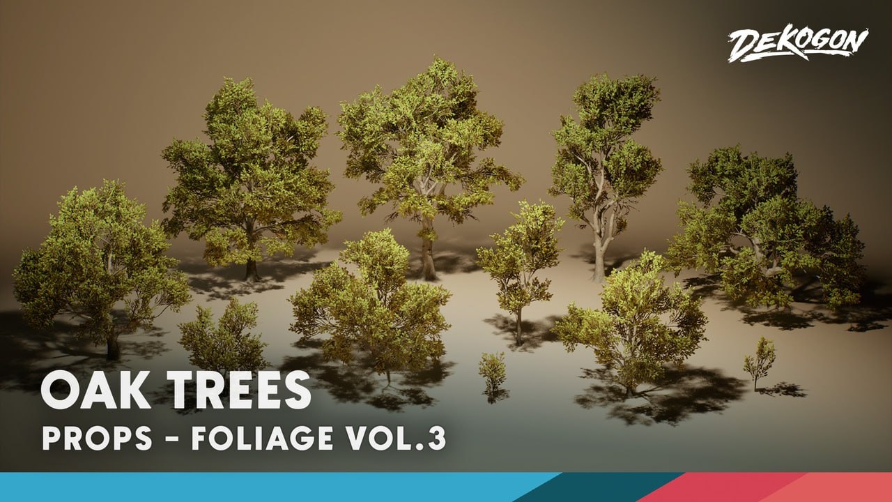 Foliage Vol 3 – Oak Trees📱