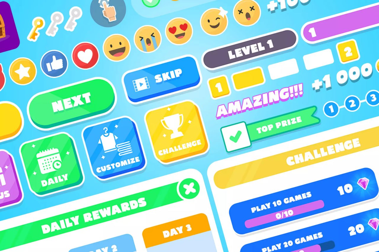 GUI Mobile Hyper-Casual📱