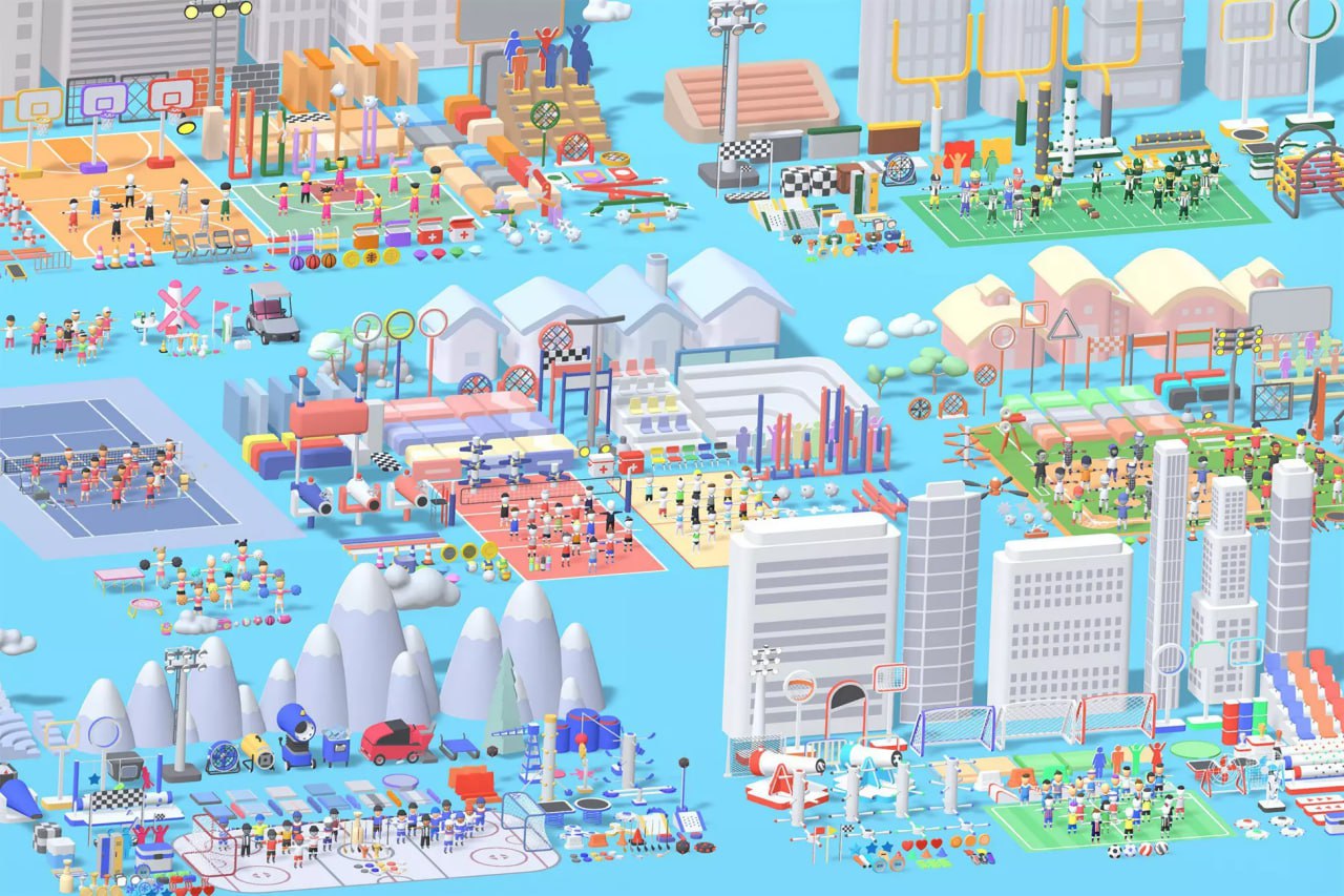 Hyper Casual Mega Sports📱