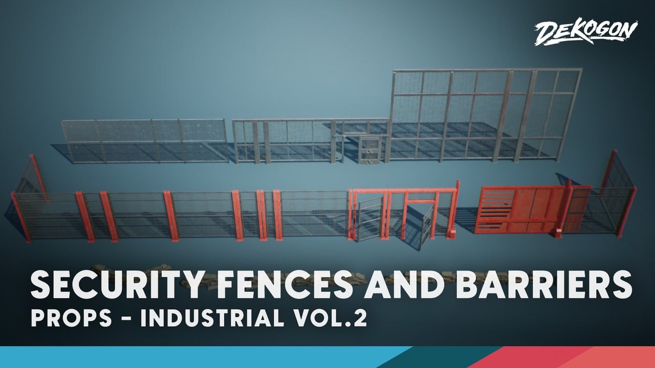 Industrial VOL.2 - Security Fences and Barriers📱