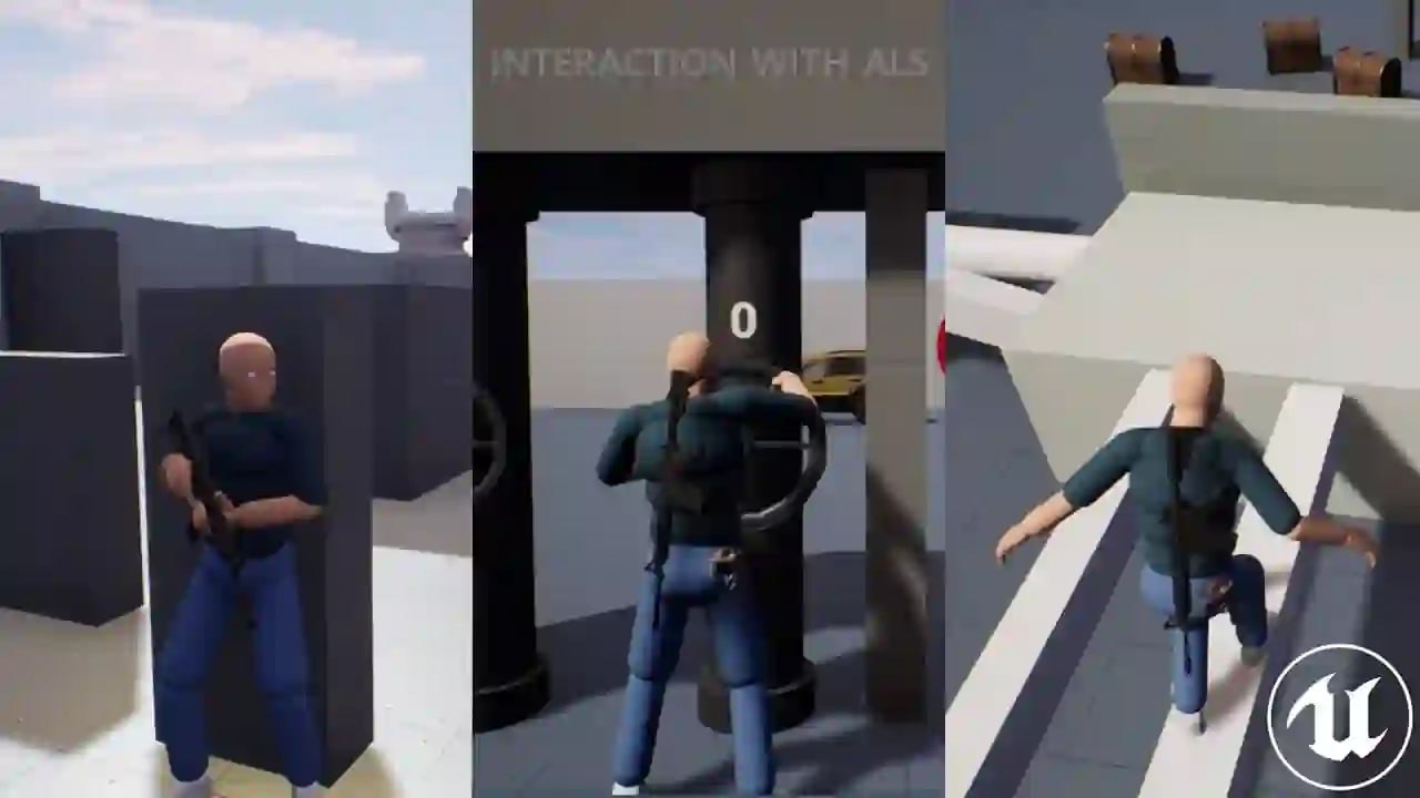 Interaction With Advanced Locomotion System (ALS v4)📱