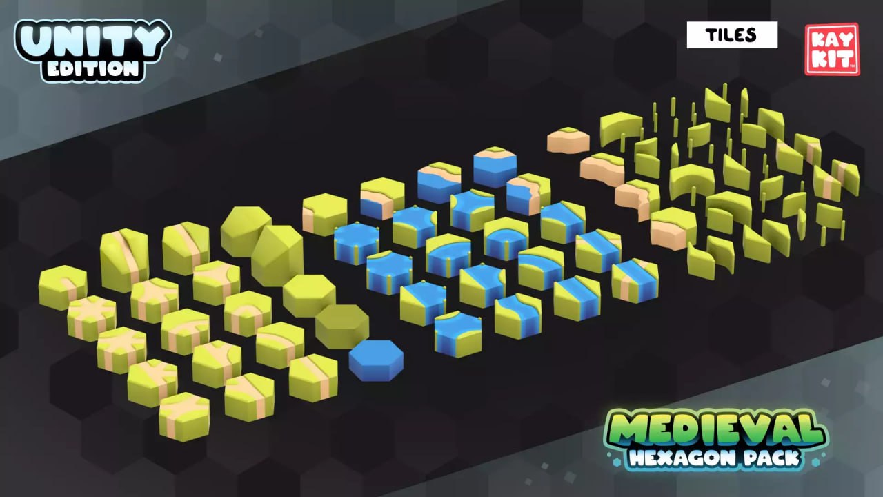 KayKit - Medieval Hexagon Pack📱 - изображение 3