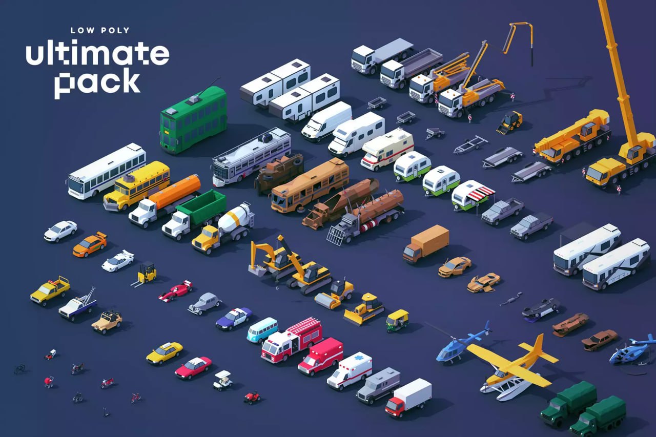 Low Poly Ultimate Pack📱 - изображение 3