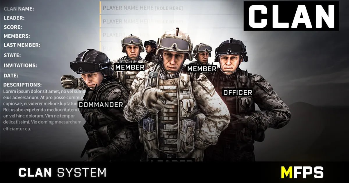 MFPS Clan System📱