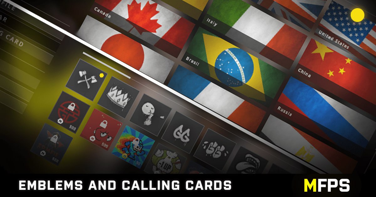 MFPS Emblems and Cards📱