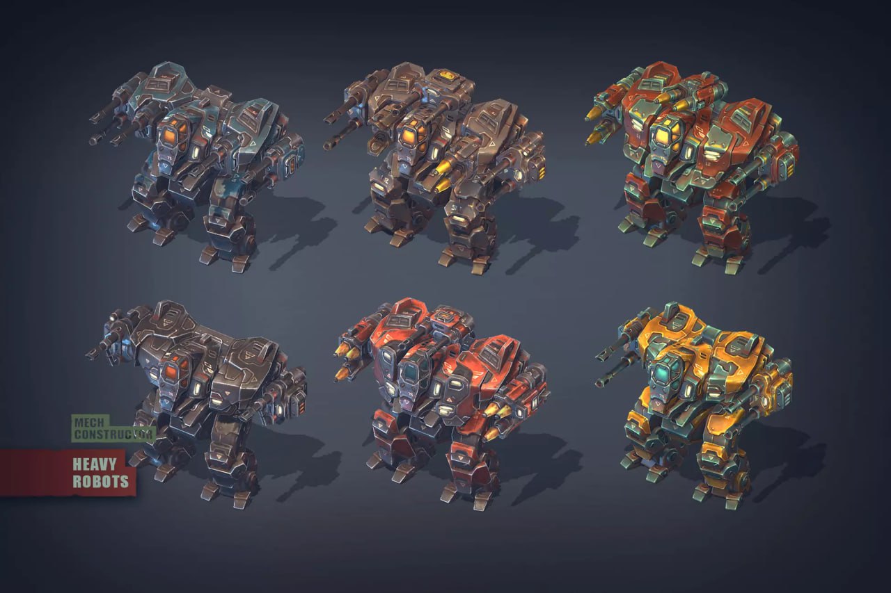 Mech Constructor: Heavy Robot📱