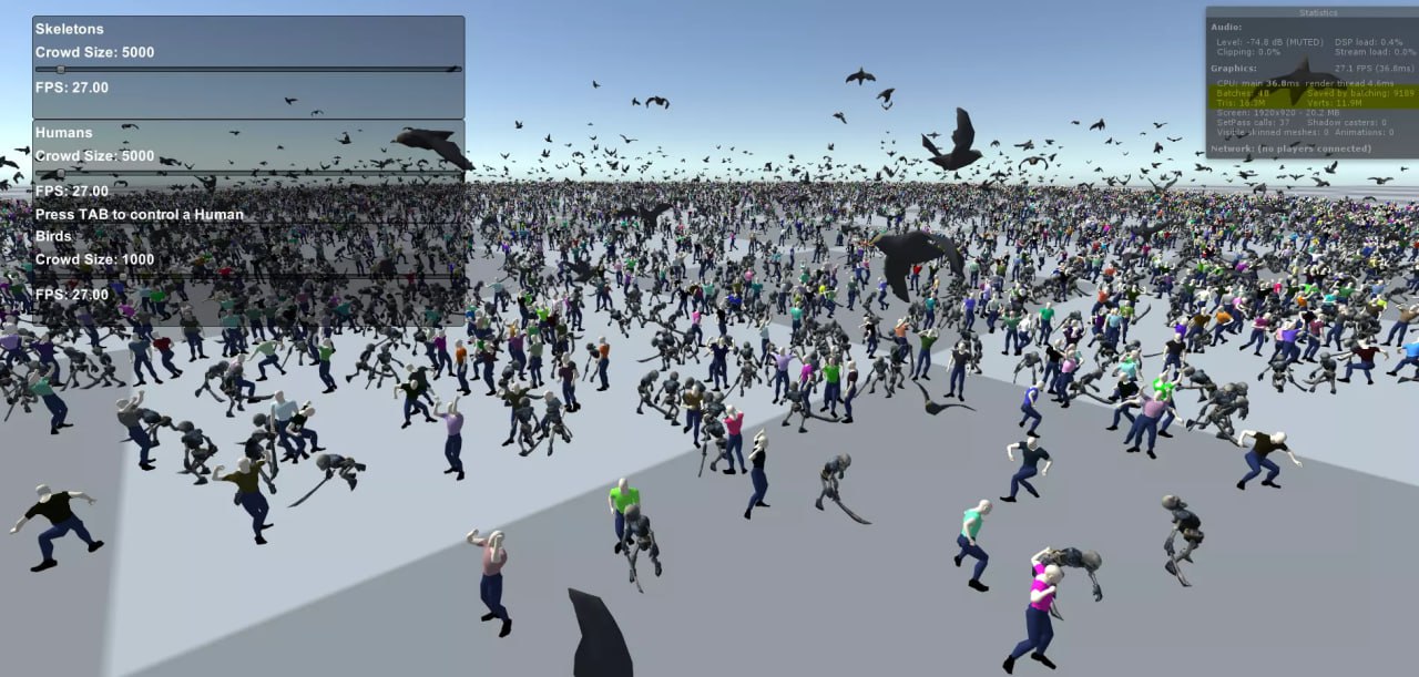 Mesh Animator - Animate massive crowds📱