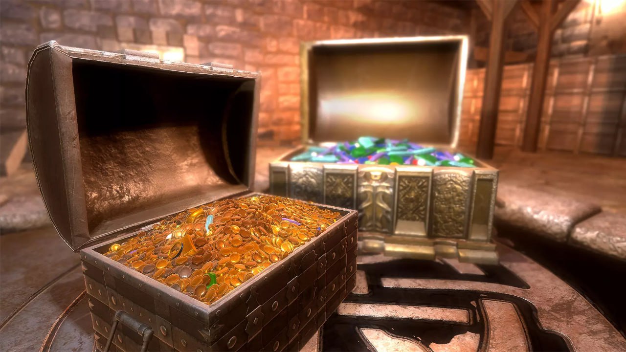 Mimic Chests (And regular chests with gold and gems too!) - Fantasy RPG📱 - изображение 2