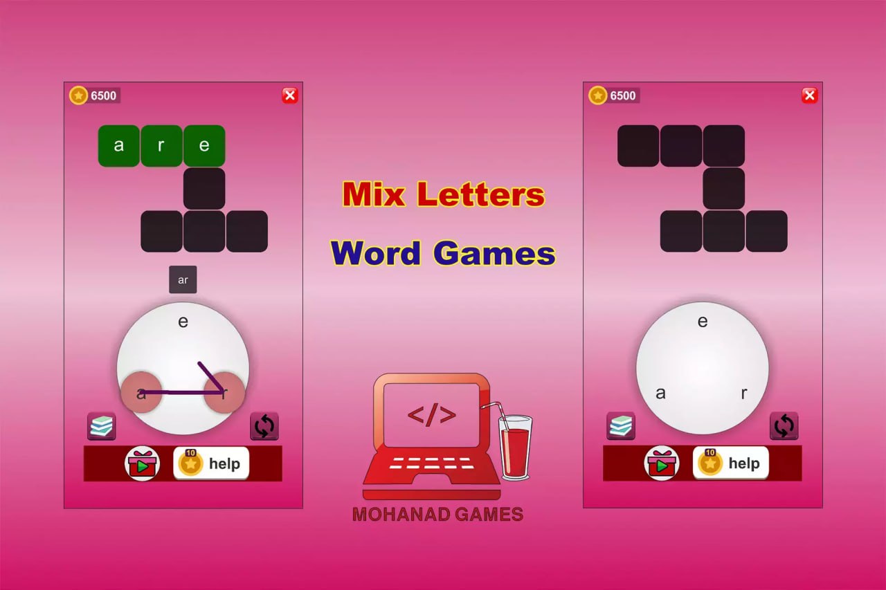 Mix Letters (Word Games)📱