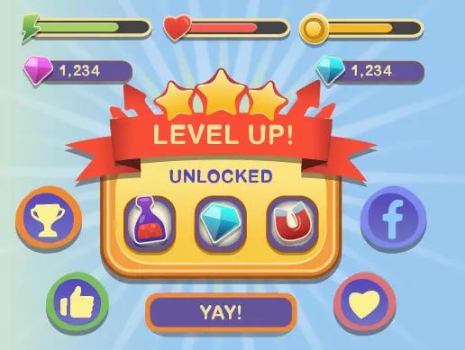 Mobile Cartoon GUI  2📱