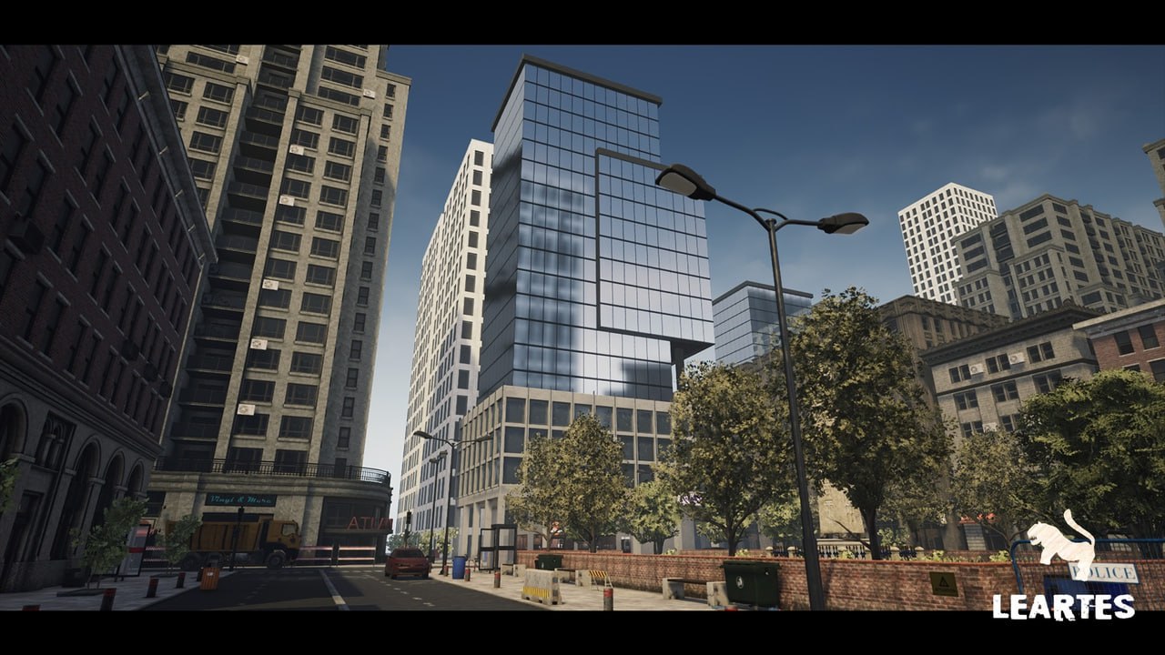 Modern City Downtown with Interiors Megapack📱 - изображение 4