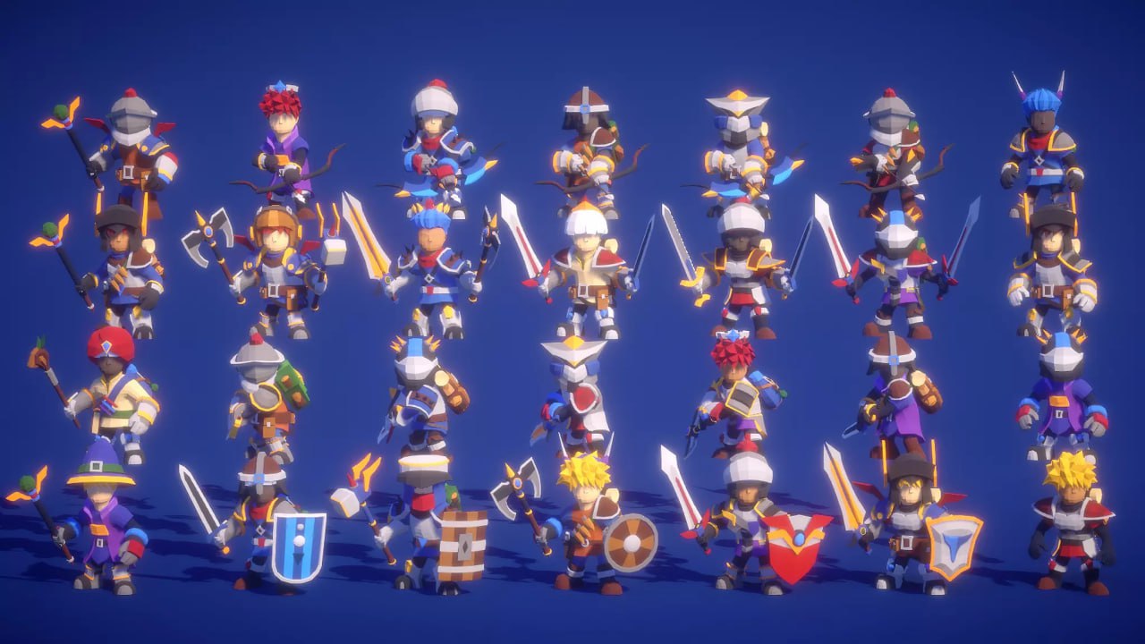 Modular RPG Hero Polyart📱 - изображение 2