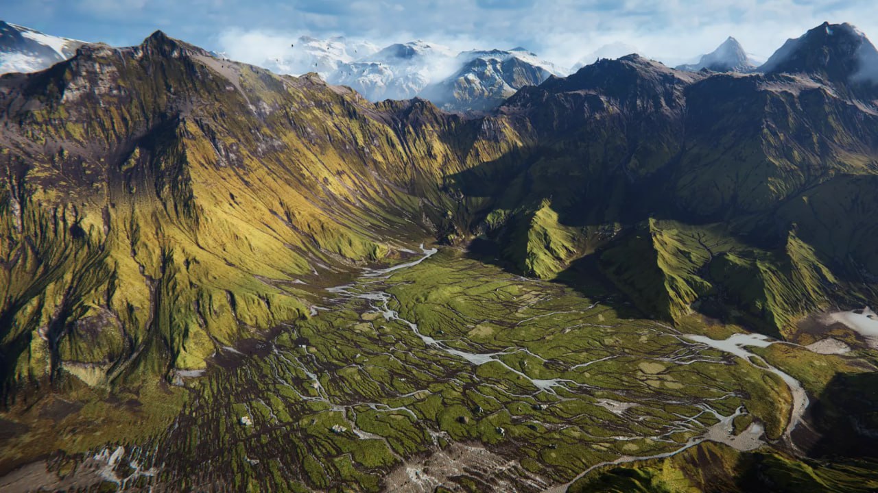 Mountain River Valley Environment📱 - изображение 4