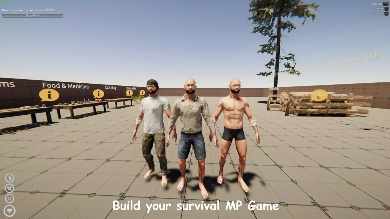 Multiplayer (STP) Survival Template PRO📱