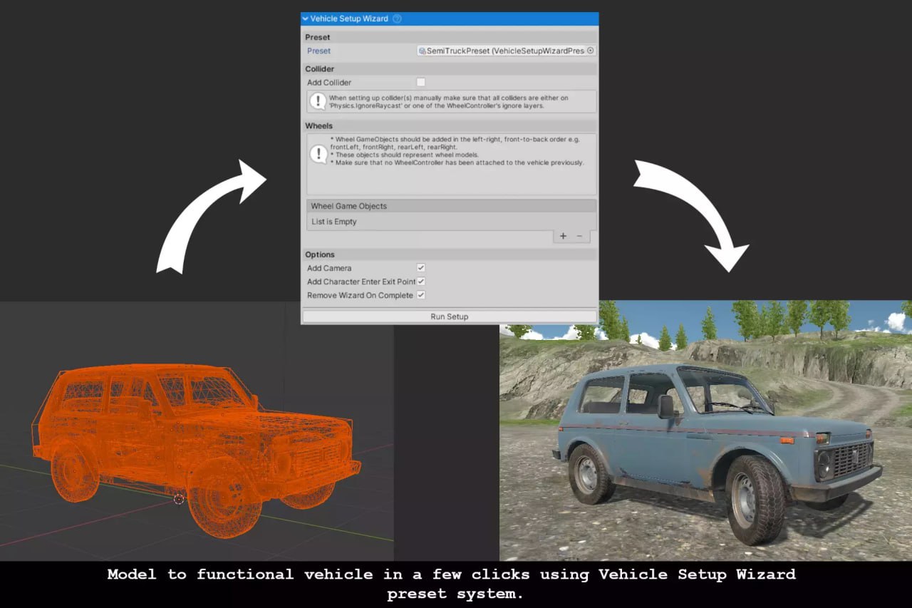 NWH Vehicle Physics 2📱 - изображение 3