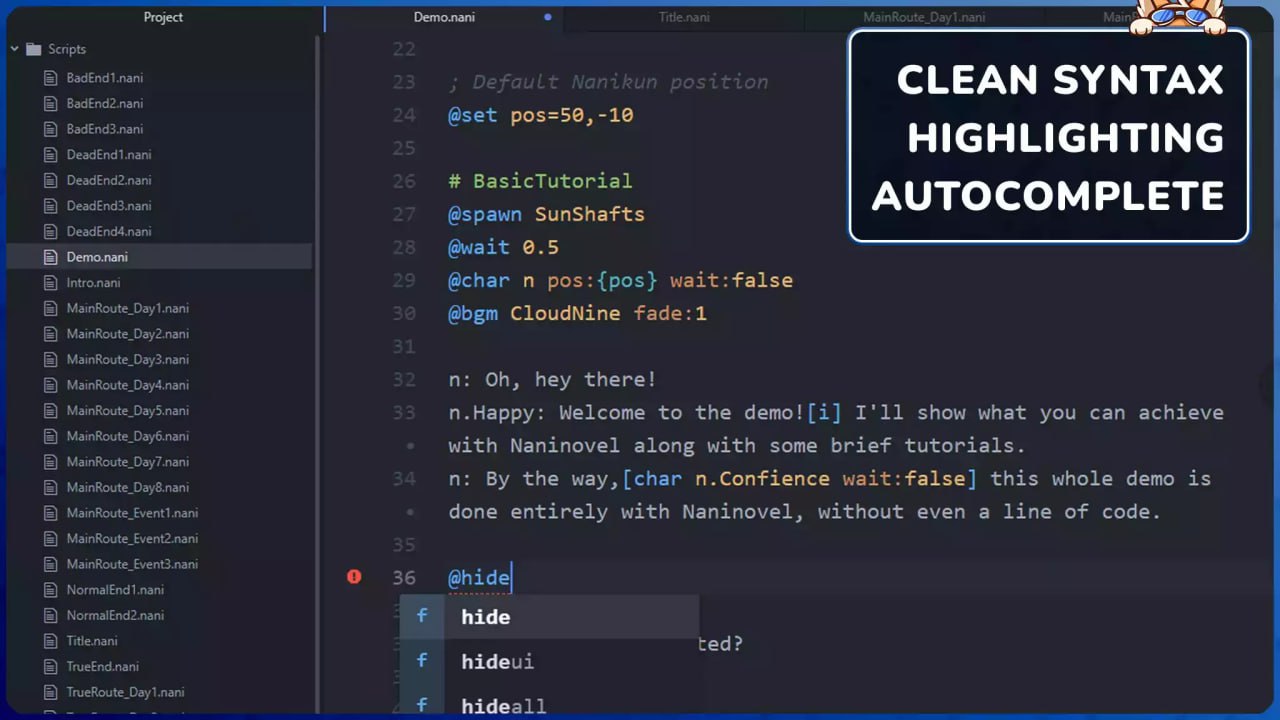 Naninovel - Visual Novel Engine📱