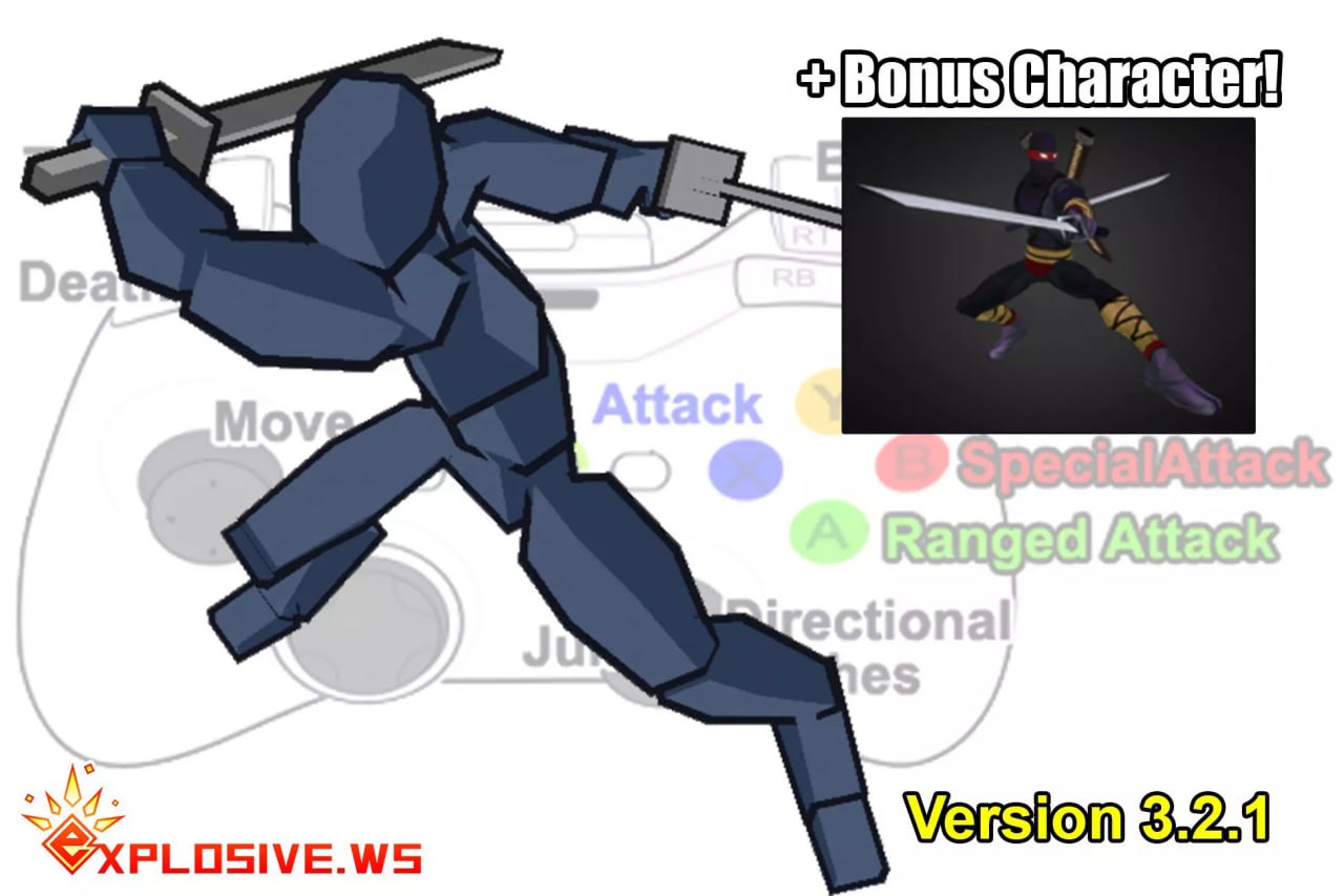 Ninja Warrior Mecanim Animation Pack📱