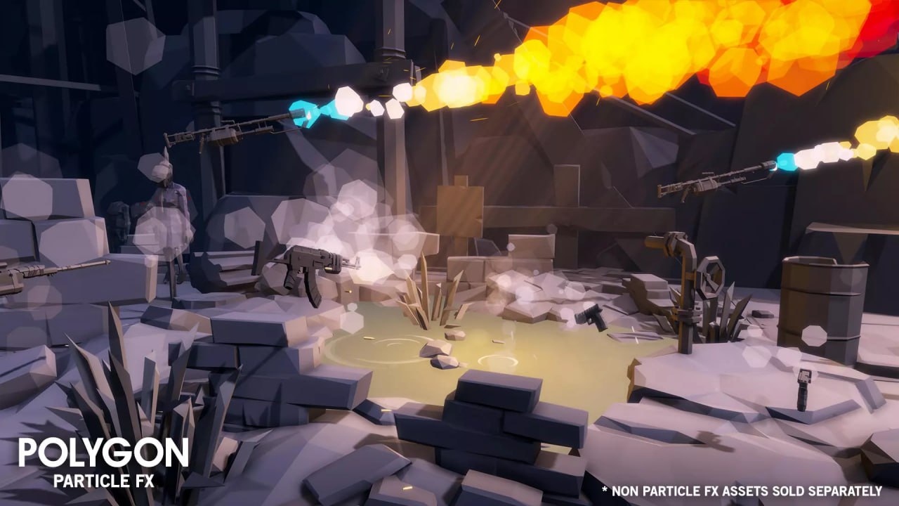 POLYGON Particle FX - Low Poly 3D📱 - изображение 3