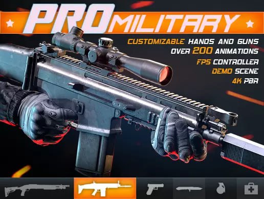 PRO Military: Customizable FPS Character📱