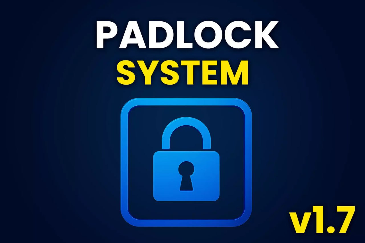 Padlock Puzzle System📱